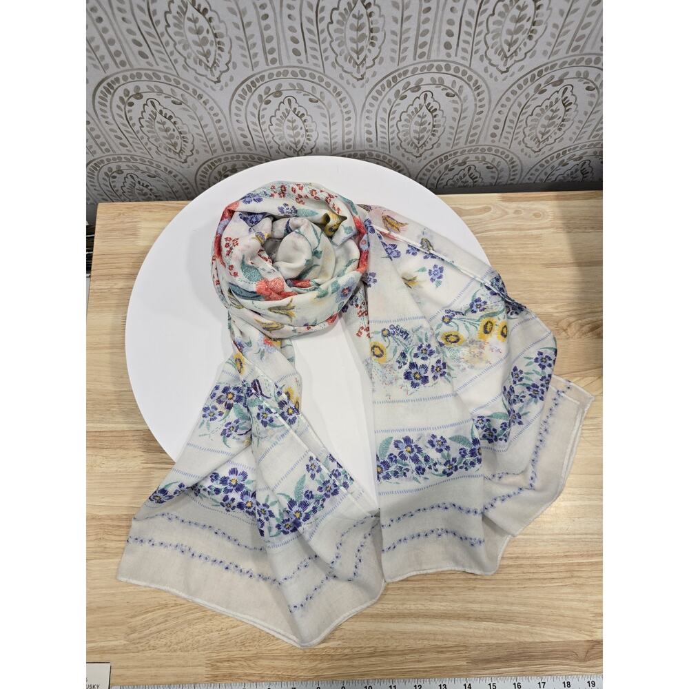 Women's Fashion Scarf 72x32 Spring Flowers Cottagecore Optional Home Decor Ideas